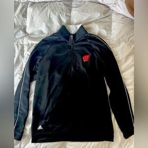 Adidas Wisconsin Half Zip